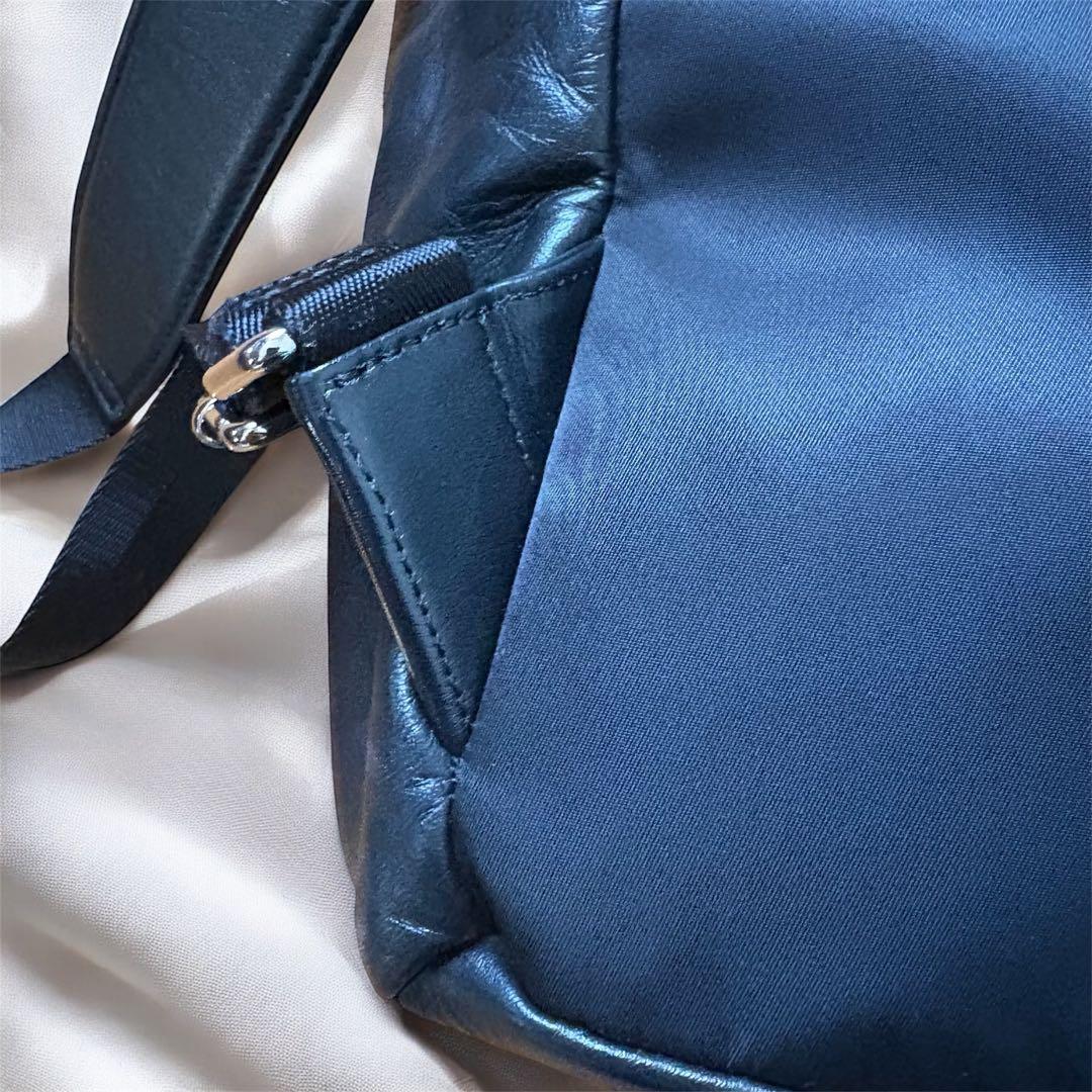 GALLARDAGALANTE ガリャルダガランテ レザーリュック 黒　A4可