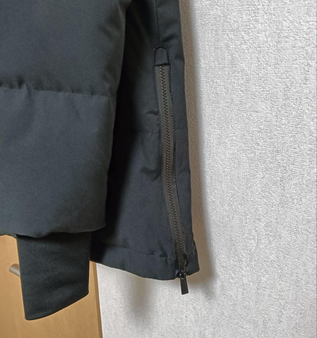 ナノユニバース　西川ダウン ソロテックス Aラインダウン　BLACK　Sサイズ
