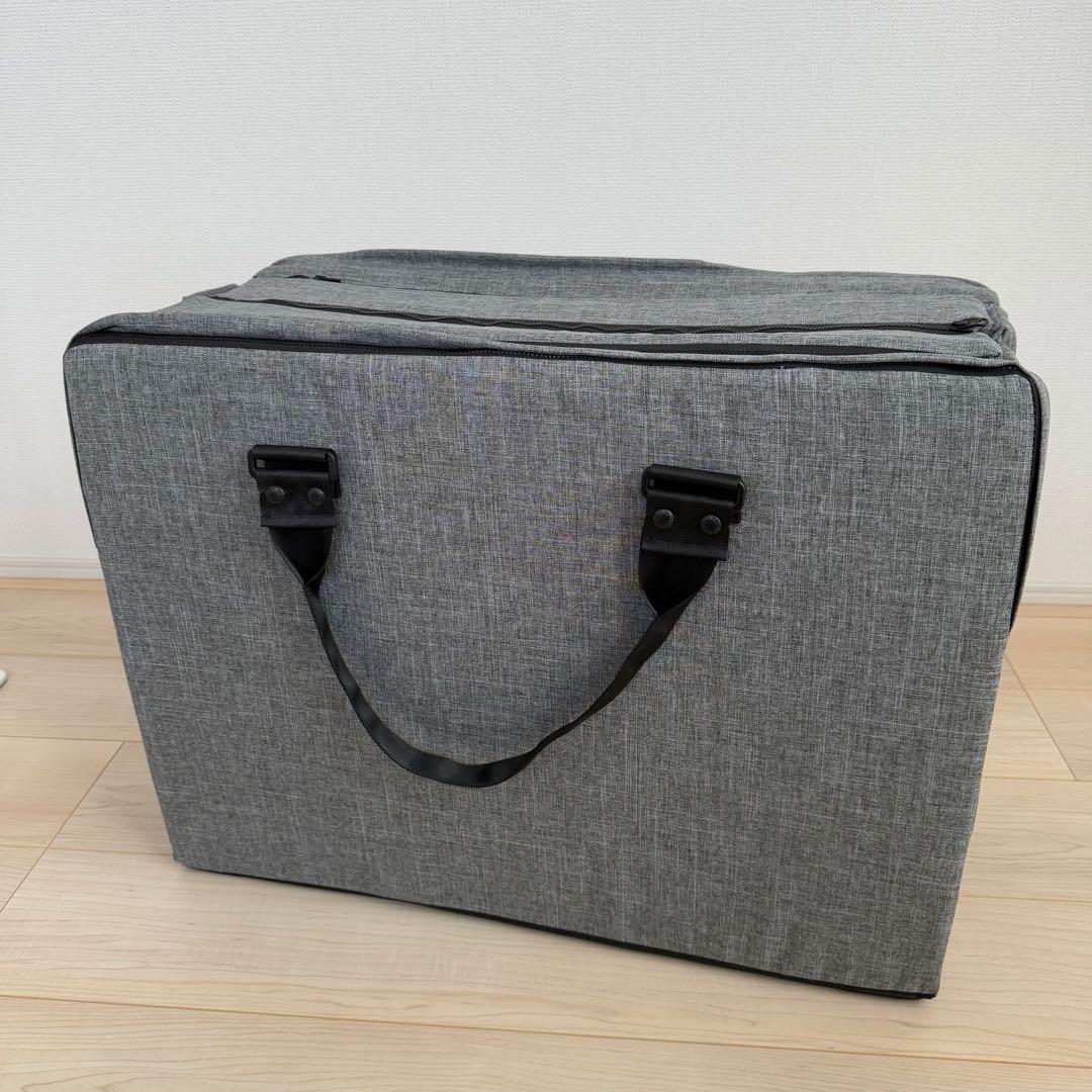 【美品】ファルスカ　コンパクトベッド　Free グレー