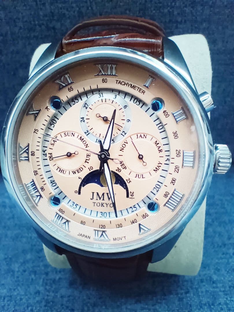 JMW 上級ムーンフェイス 新品未使用 腕時計 ウォッチ　CITIZEN