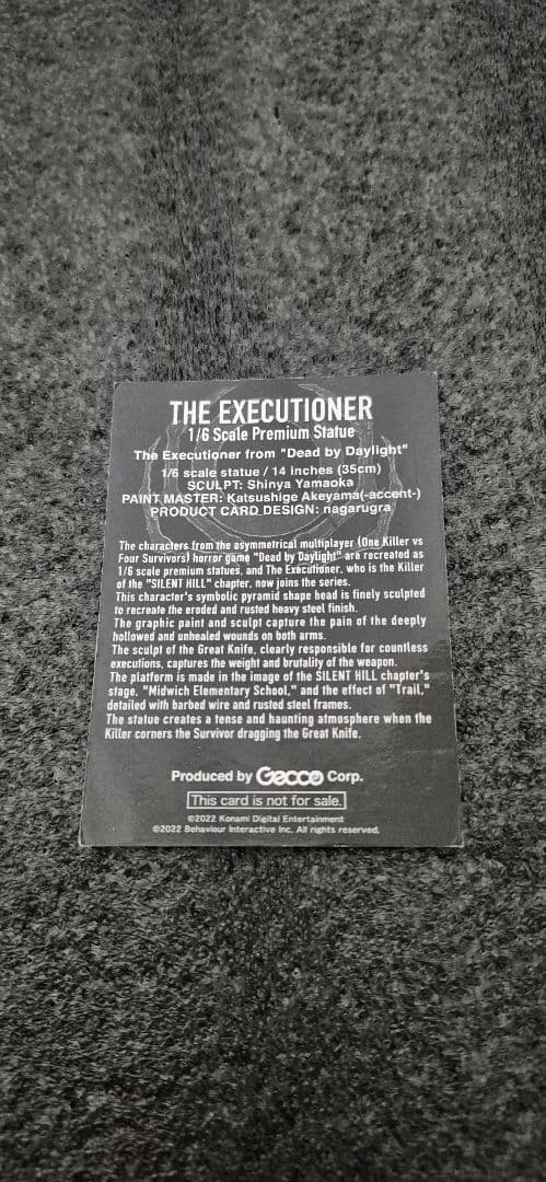 【GECCO】SILENT HILL / エクセキューショナー1/6スケール