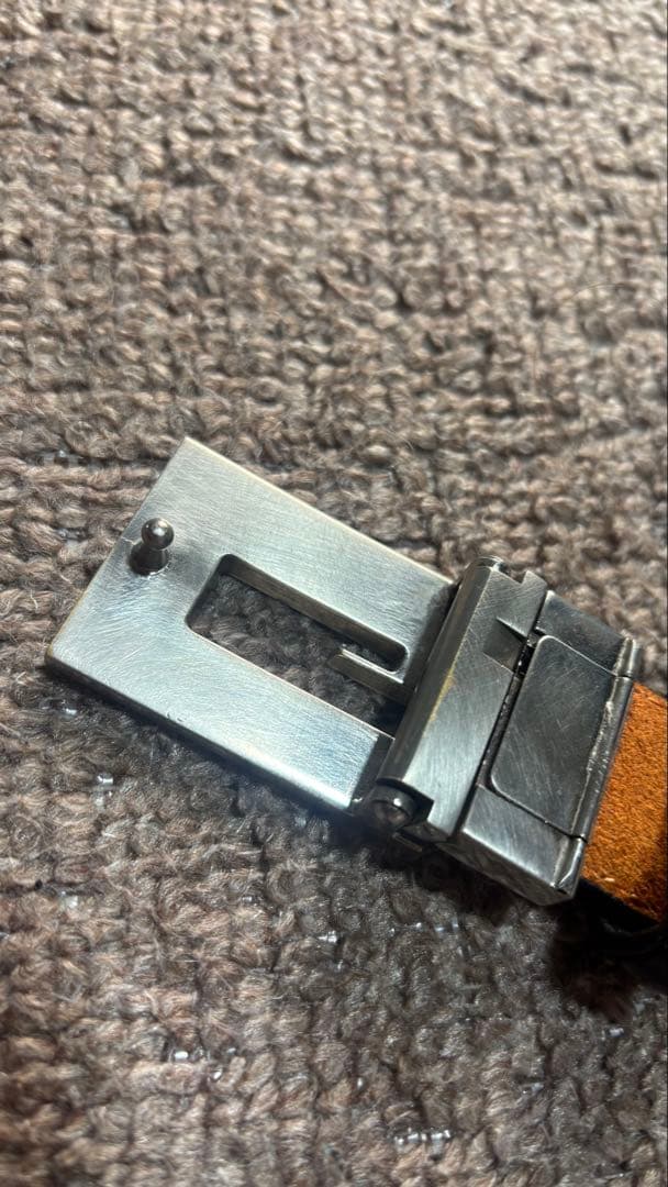 GUCCI 黒 レザー ベルト スクエアバックル正規品