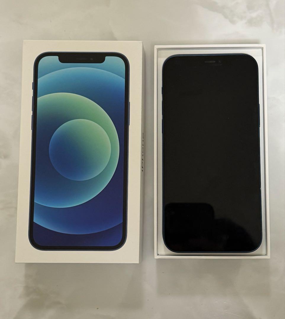 Apple iPhone 12 本体 ブルー