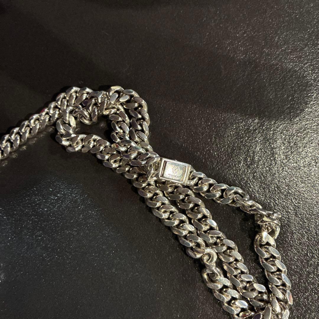 アヴァランチ　シルバー　マイアミチェーン　60cm ネックレス