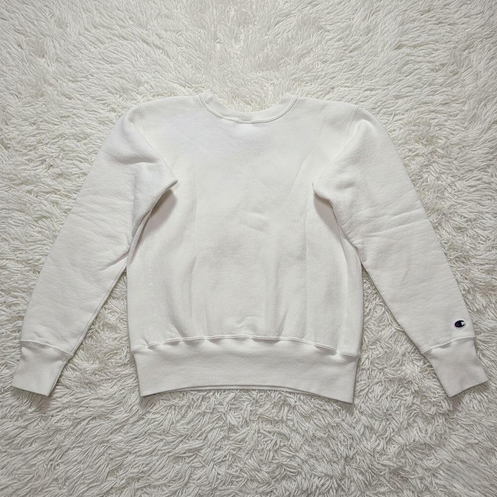 【米国製】チャンピオン リバースウィーブ イェール大学 スウェット L ホワイト