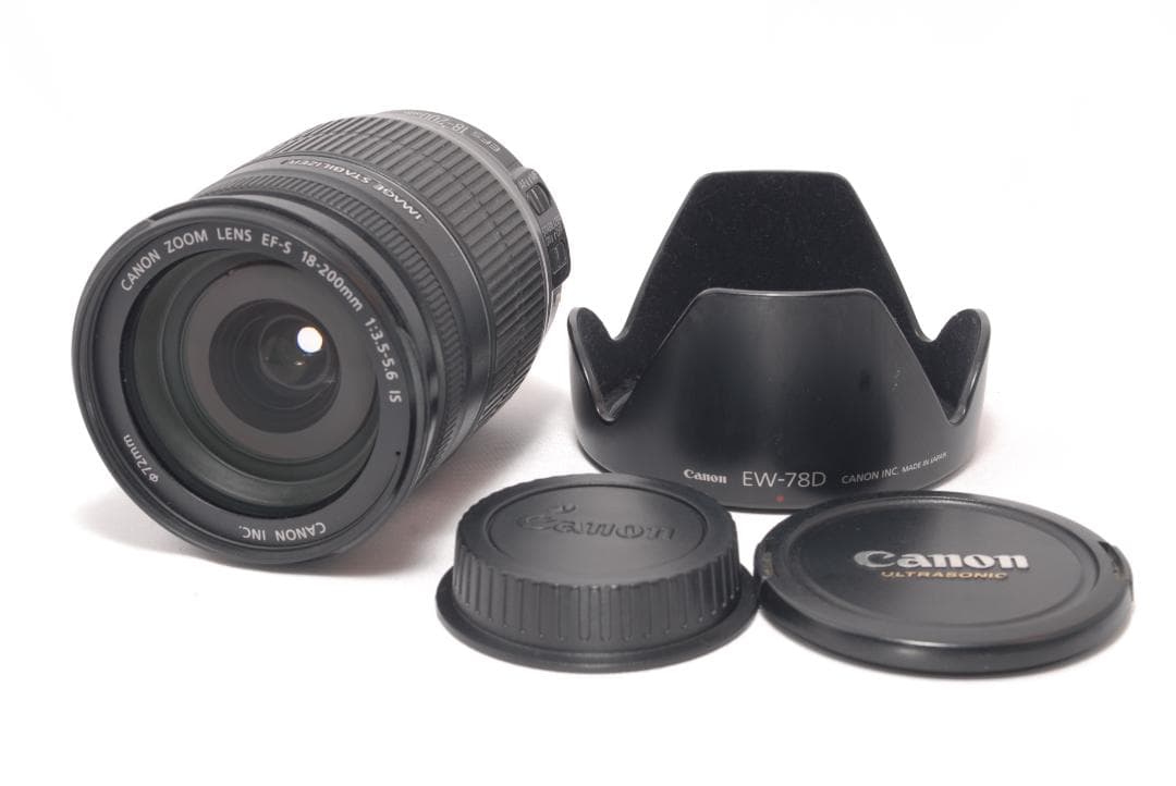 ⭐️これ一本で幅広く⭐️Canon キャノン EF-S 18-200mm IS