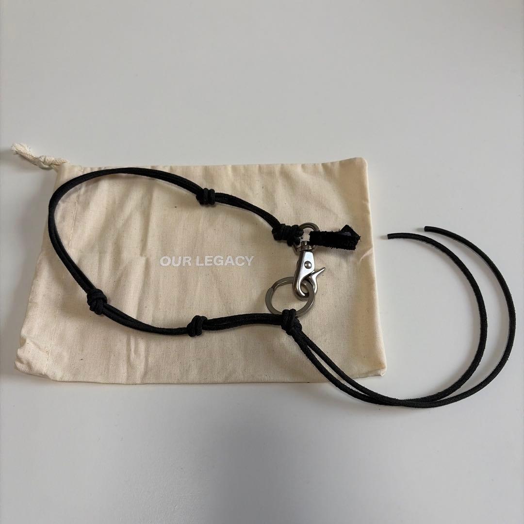 our legacy LADON レザーネックレス　チョーカー