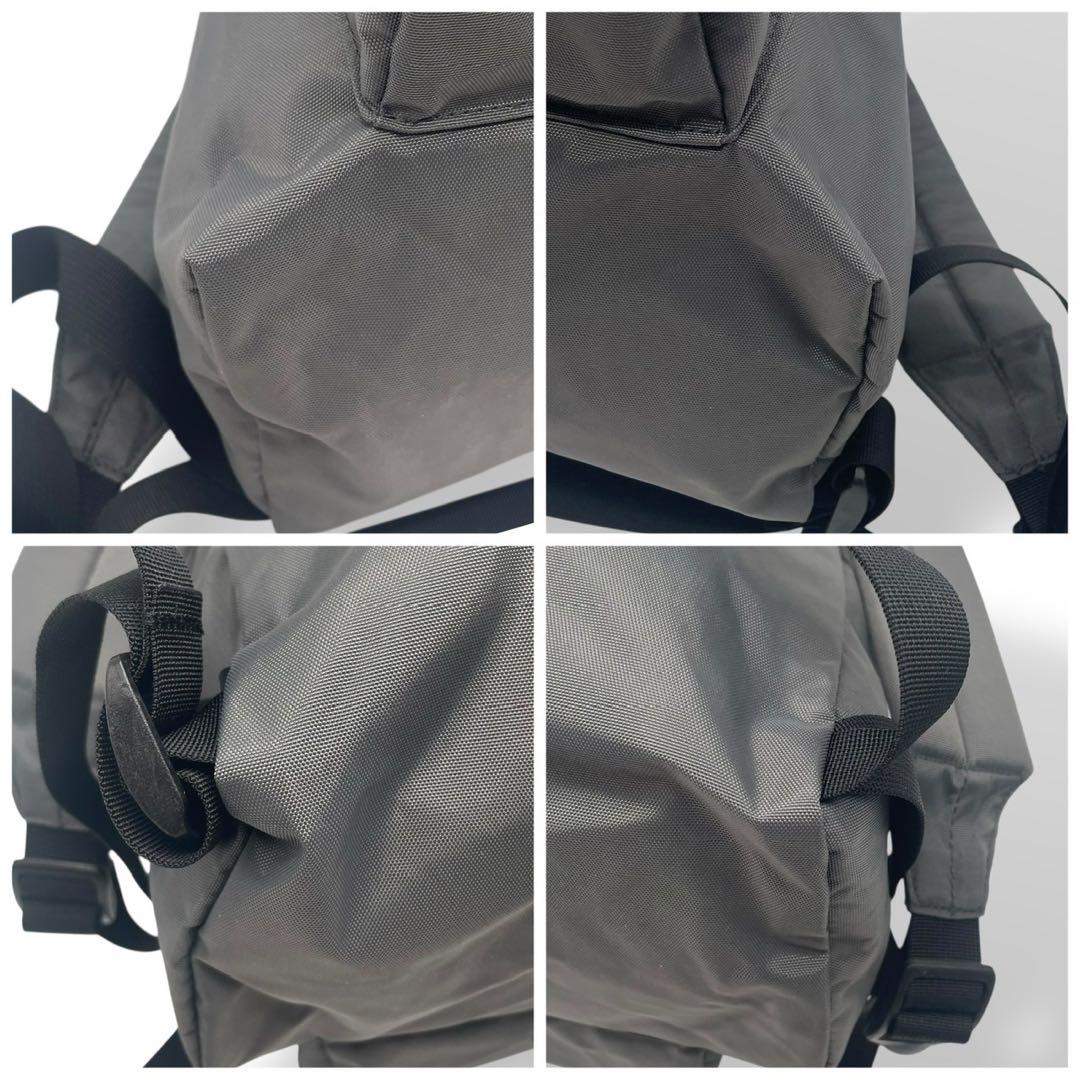 極美品 エルベシャプリエ 978N グレー デイパック リュック 軽量