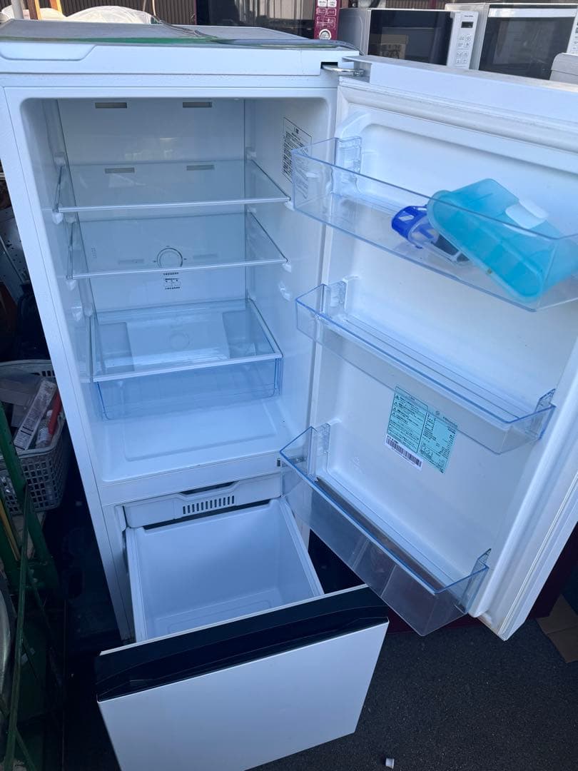 Hisense HR-P15F 冷蔵庫 2ドア ホワイト