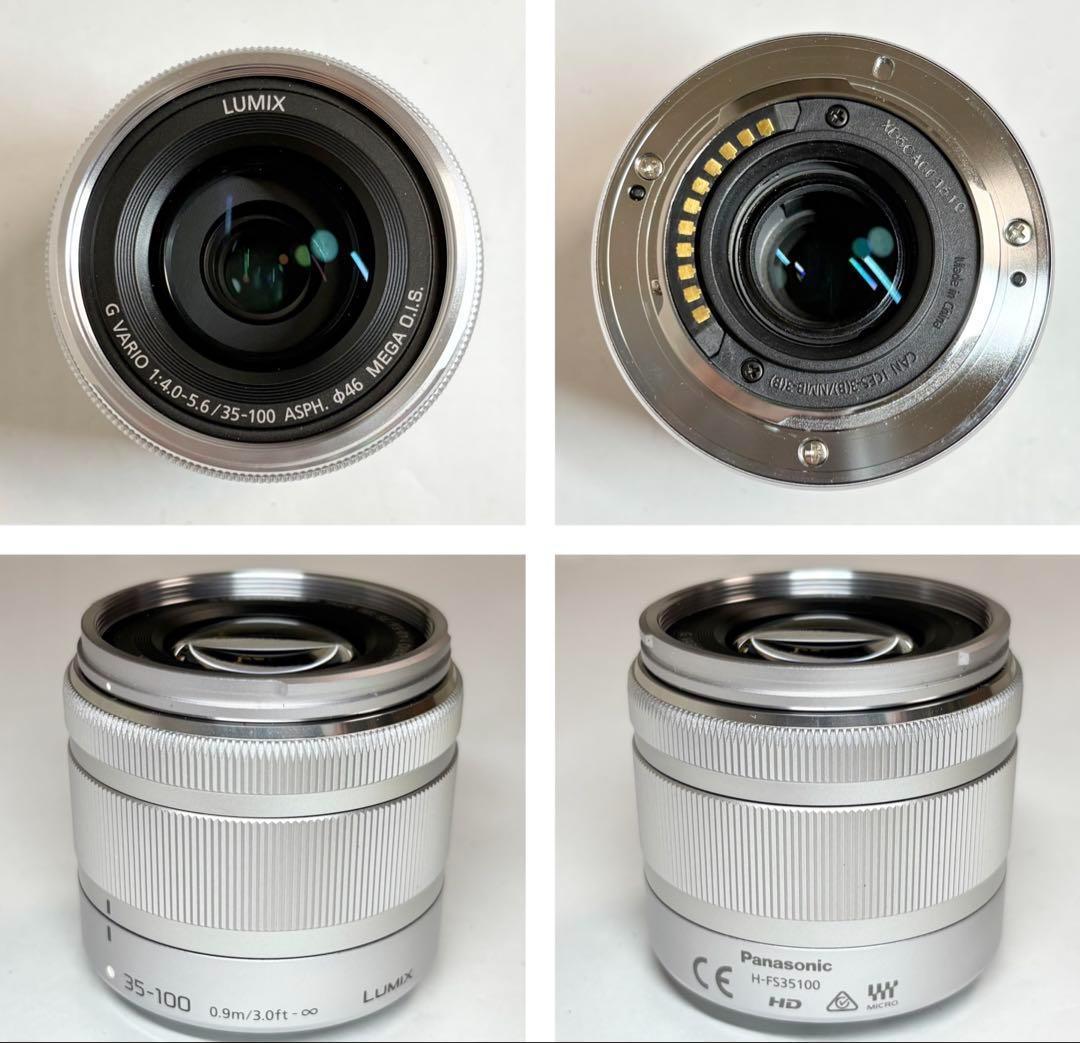 Panasonic DMC-GF7 ブラウン ダブルレンズキット 一眼 美品