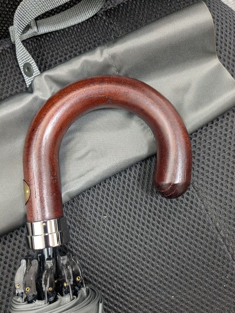 前原光榮商店 x PORTER コラボ　折りたたみ傘 シルバーグレー