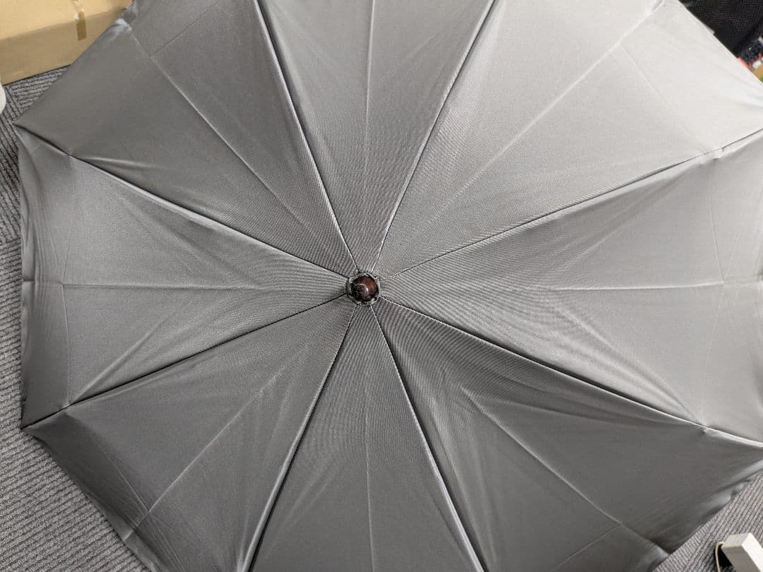 前原光榮商店 x PORTER コラボ　折りたたみ傘 シルバーグレー