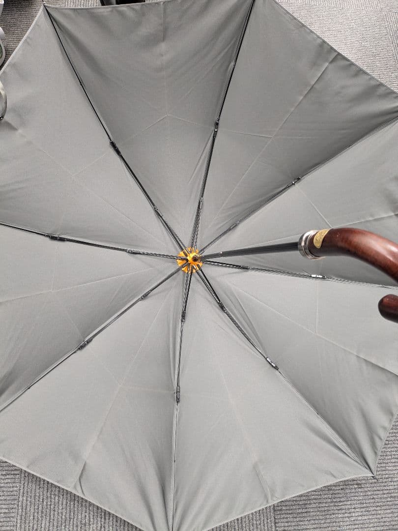 前原光榮商店 x PORTER コラボ　折りたたみ傘 シルバーグレー