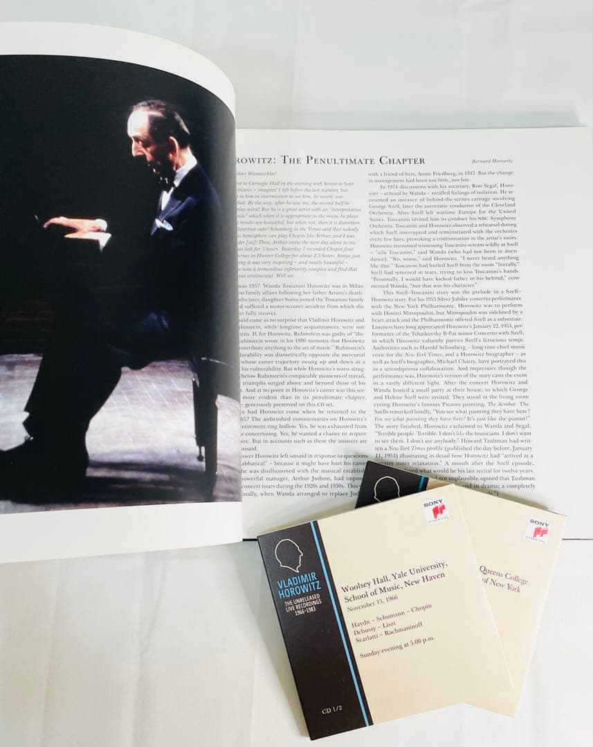 ホロヴィッツ 未発表ライブ録音集(1966-83)50CD 生産限定 日本語訳付