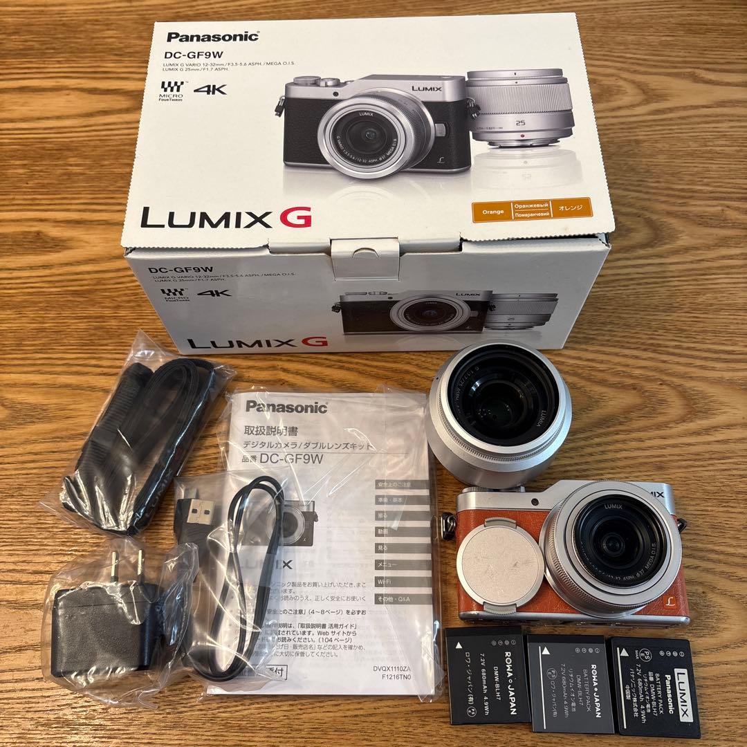 Panasonic LUMIX G DC-GF9 ダブルレンズキット