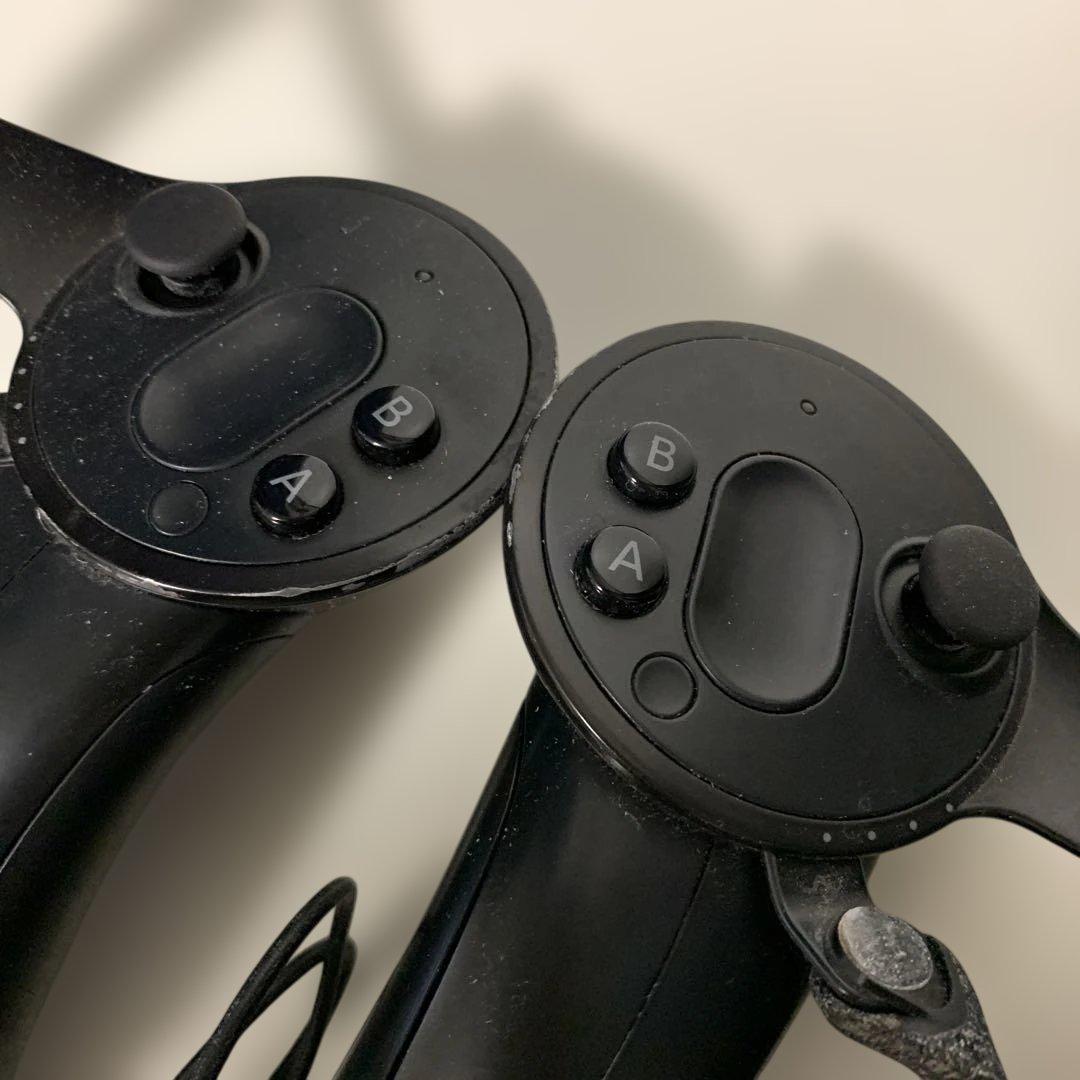 ジャンク品valve index HMD コントローラーのみ