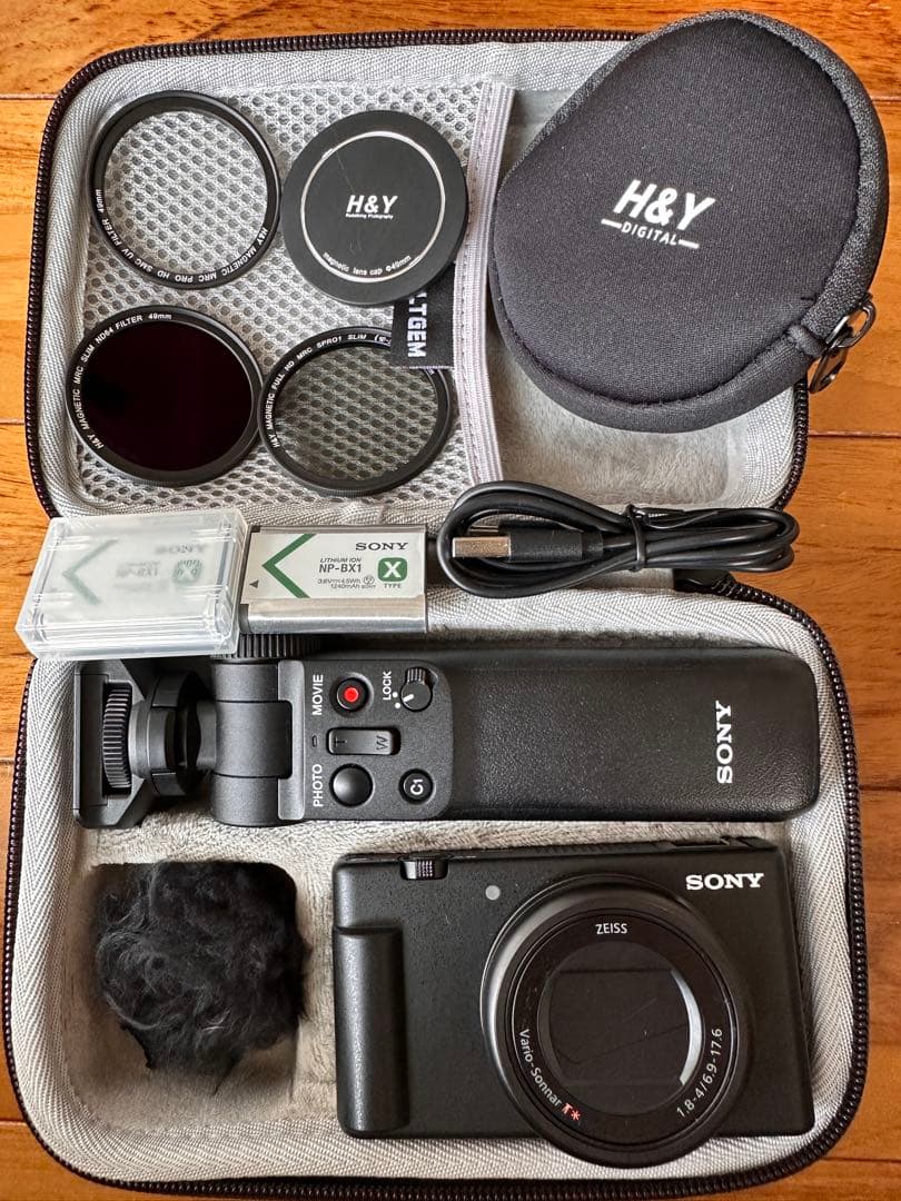 SONY ソニー VLOGCAM ZV-1Ⅱ H&Yフィルターセット
