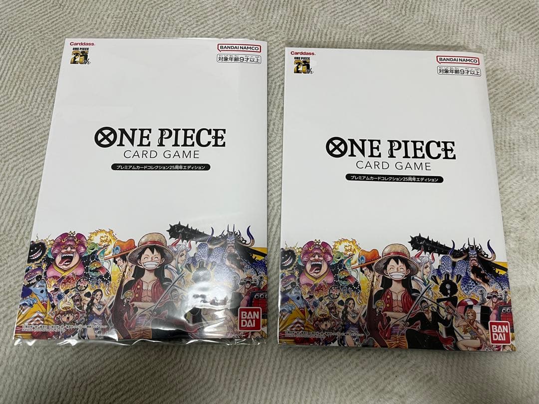 【ワンピース】『プレミアムカードコレクション25周年エディション』2点セット