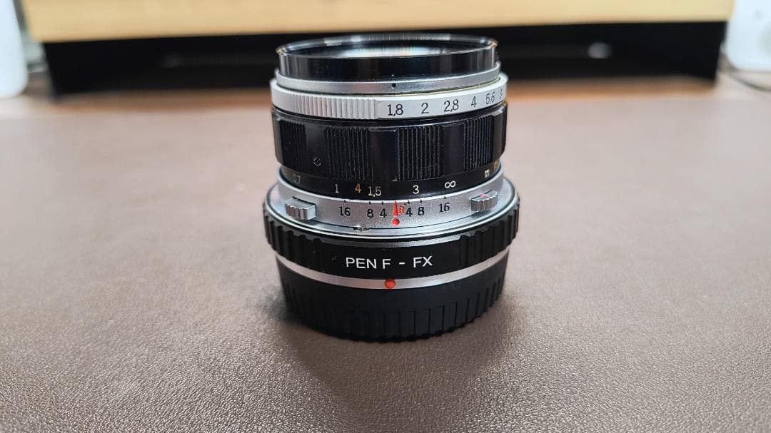 オリンパス F.Zuiko Auto-S 38mm F1.8　Ｘマウント用セット