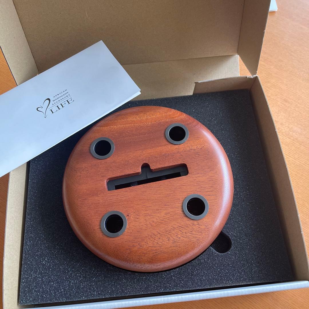 新品未使用 デジタル音が楽器の様な音色になる不思議なスピーカースタンドROCA