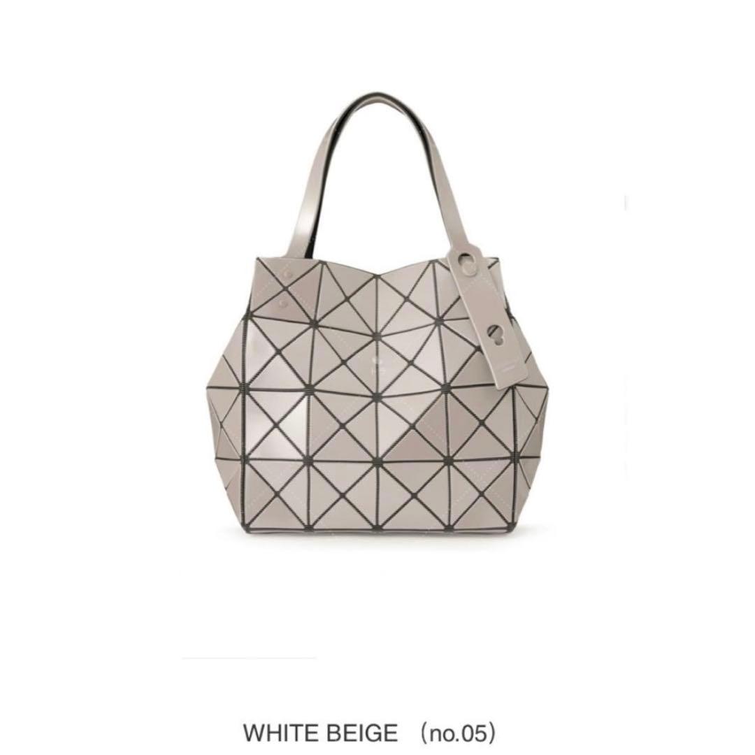 BAO BAO CARAT 9月新作 WHITE BEIGE 大きいサイズ
