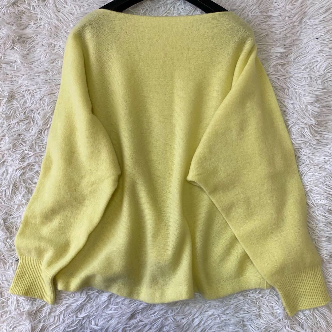 NOBLE ファインウールドルマンプルオーバーニット フリーサイズ 25FW