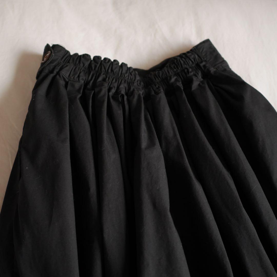 HARVESTY ハーベスティ 40コーマ糸ツイルサーカスキュロットパンツ