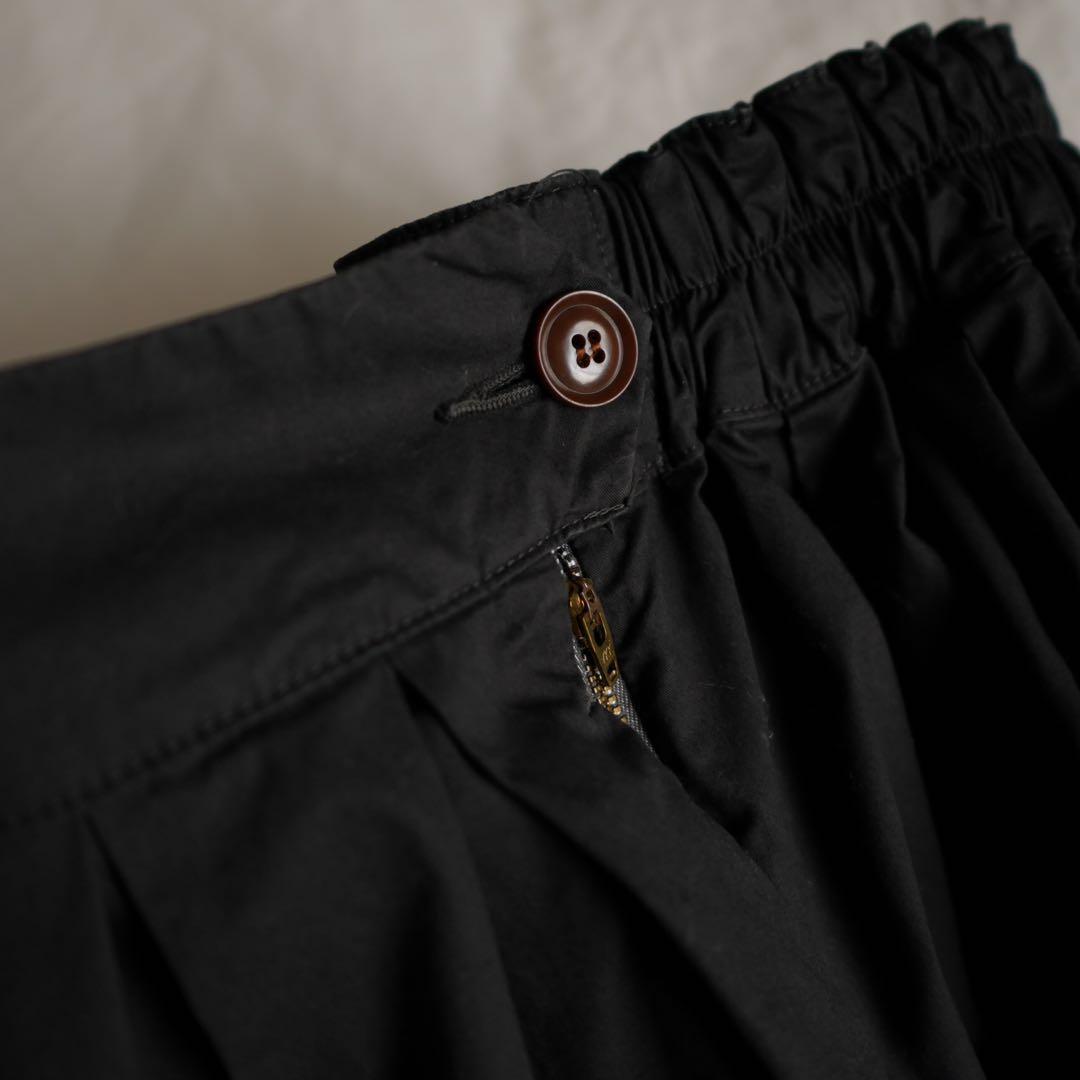 HARVESTY ハーベスティ 40コーマ糸ツイルサーカスキュロットパンツ