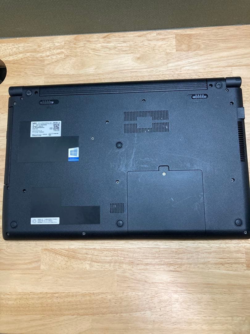 中古ノートパソコン　15.6インチ　NEC製　〔NO.3〕