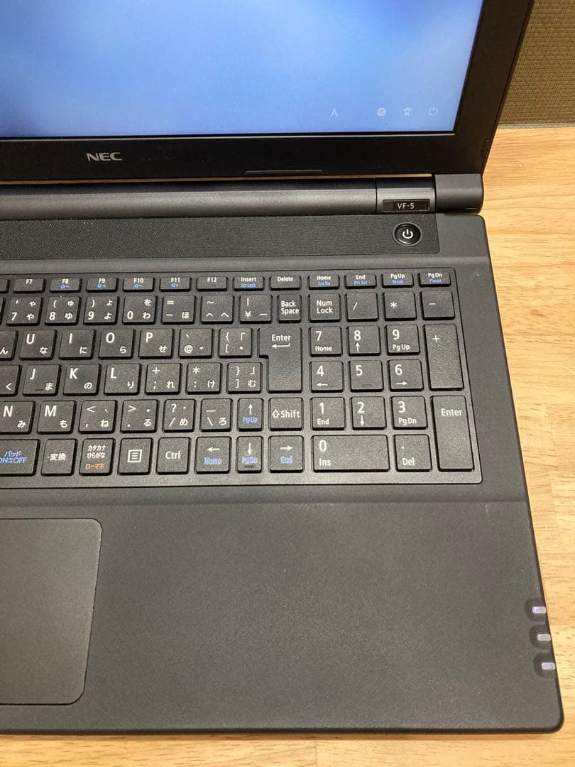 中古ノートパソコン　15.6インチ　NEC製　〔NO.3〕