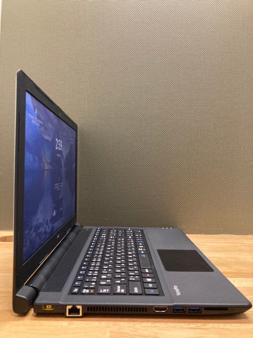 中古ノートパソコン　15.6インチ　NEC製　〔NO.3〕