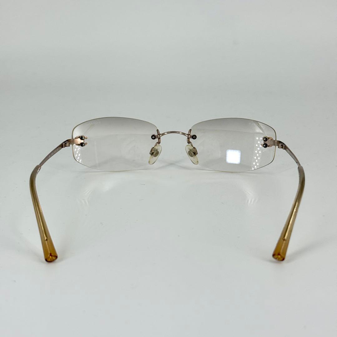 CHANEL サングラス 4002 クリアレンズ リムレス ココマーク メガネ