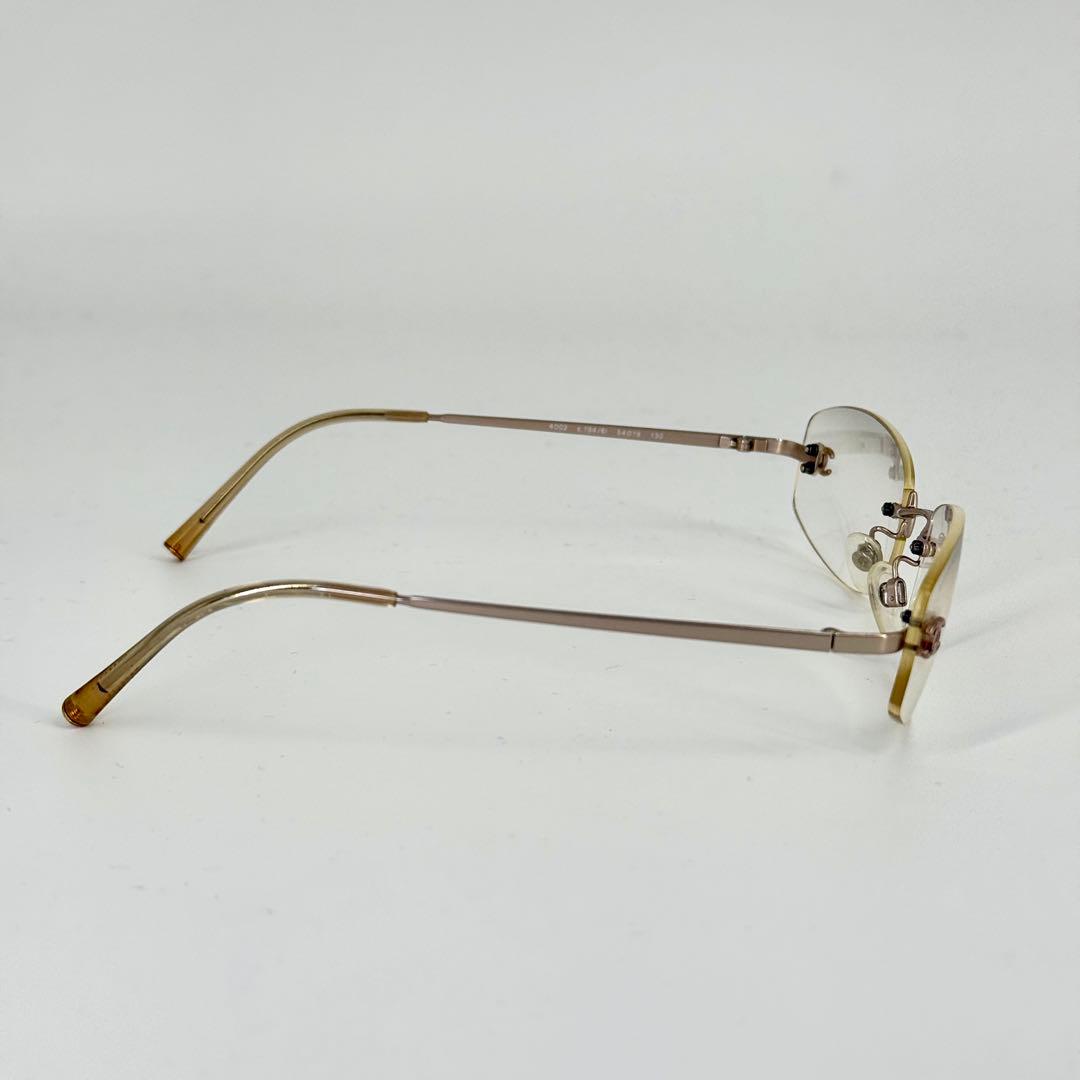 CHANEL サングラス 4002 クリアレンズ リムレス ココマーク メガネ