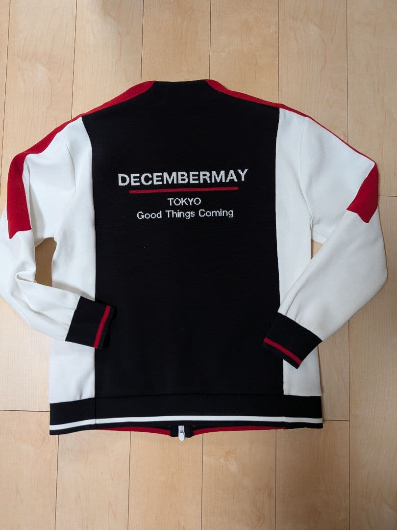 ・DECEMBERMAY ディセンバーメイ　ジップアップブルゾン　XL
