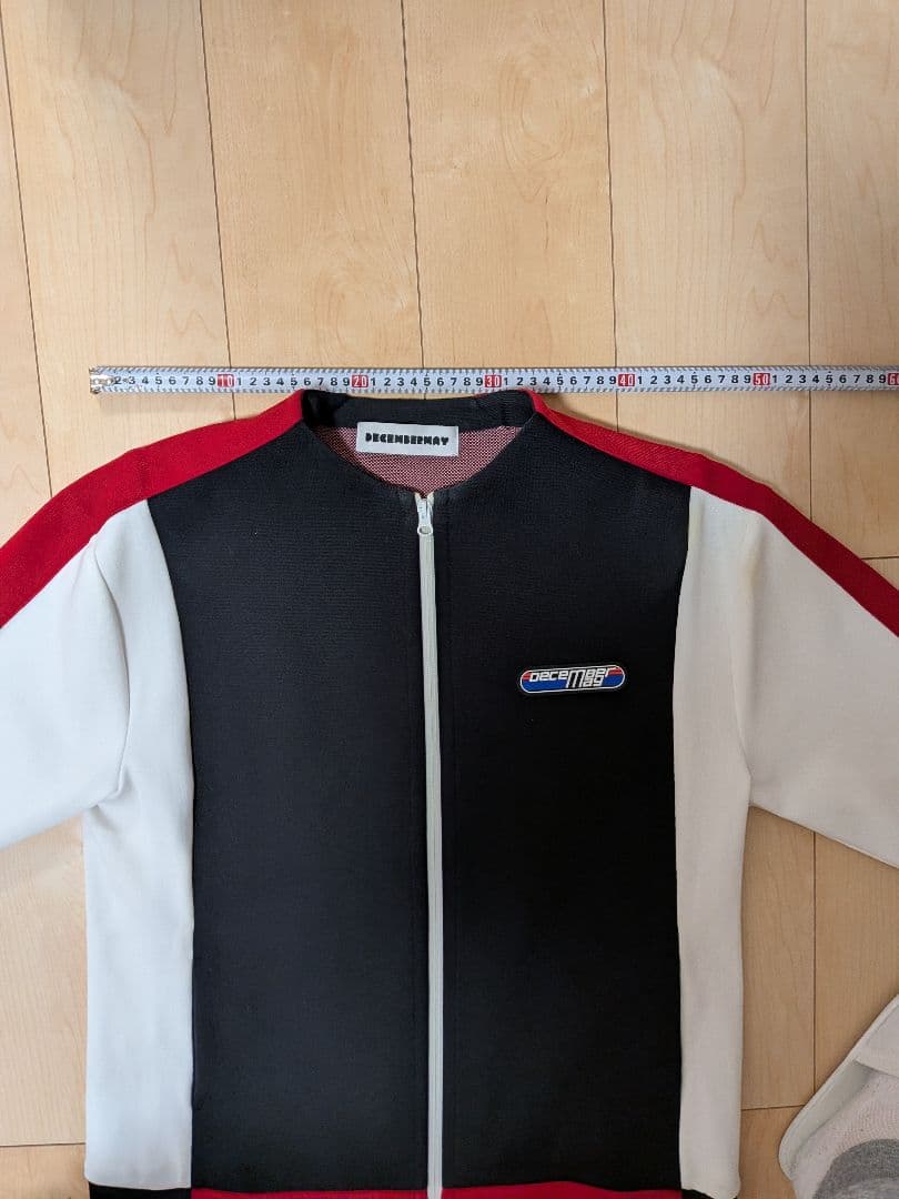 ・DECEMBERMAY ディセンバーメイ　ジップアップブルゾン　XL