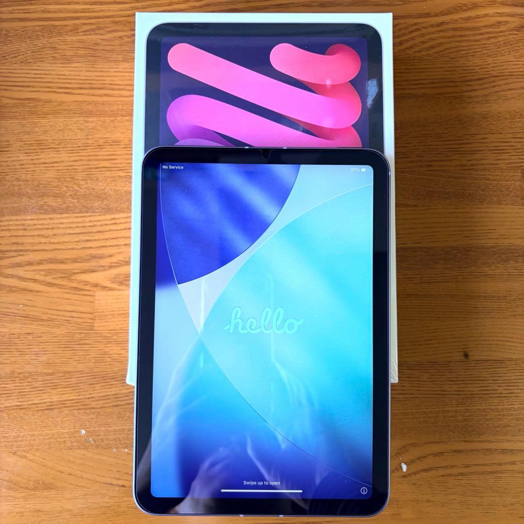 iPad mini (第6世代) 256GBパープルWi-Fi Cellular