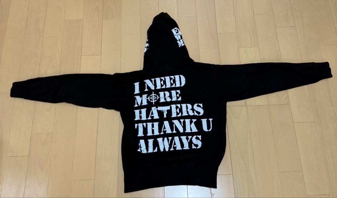 Flexwitme黒パーカー