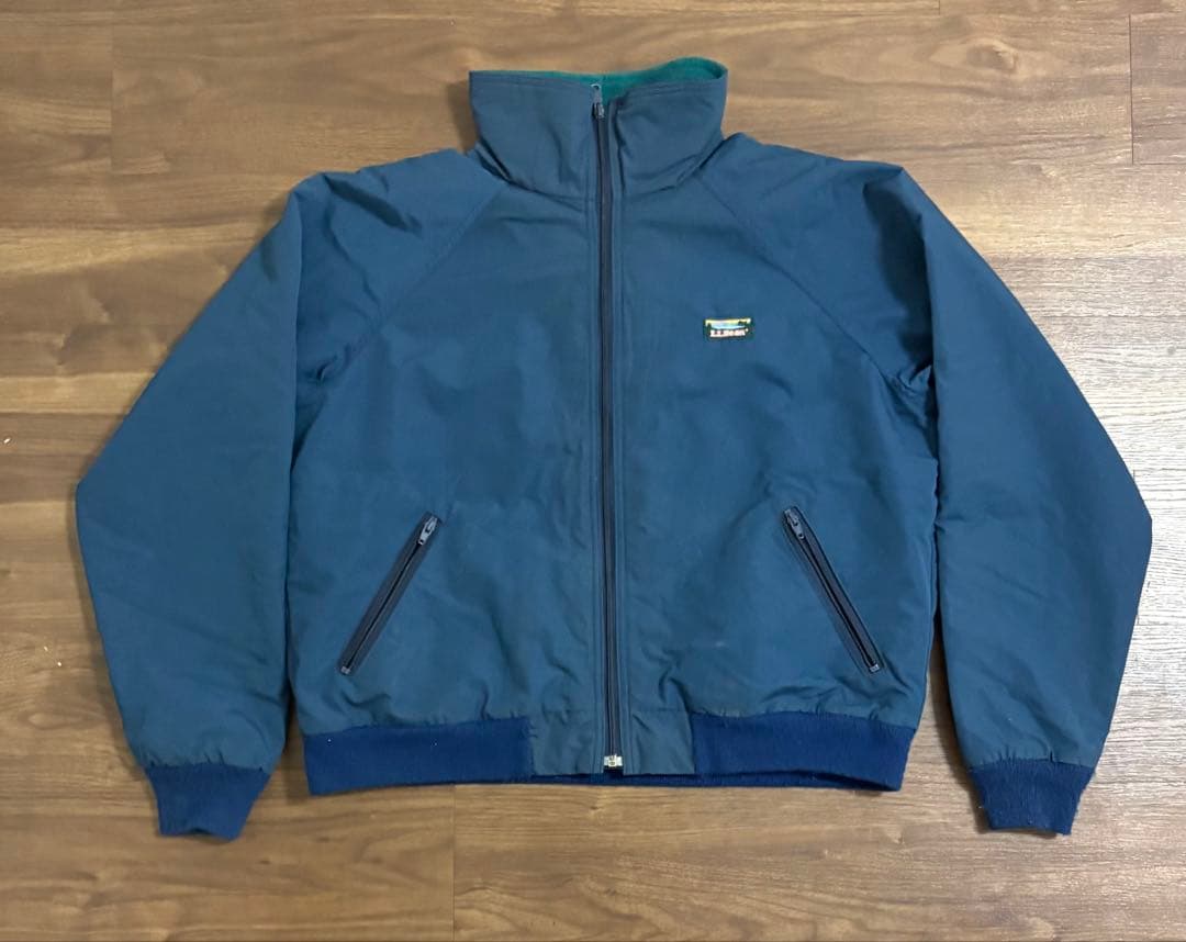 【レアカラー】80s アメ製 L.L.Bean ウォームアップジャケット
