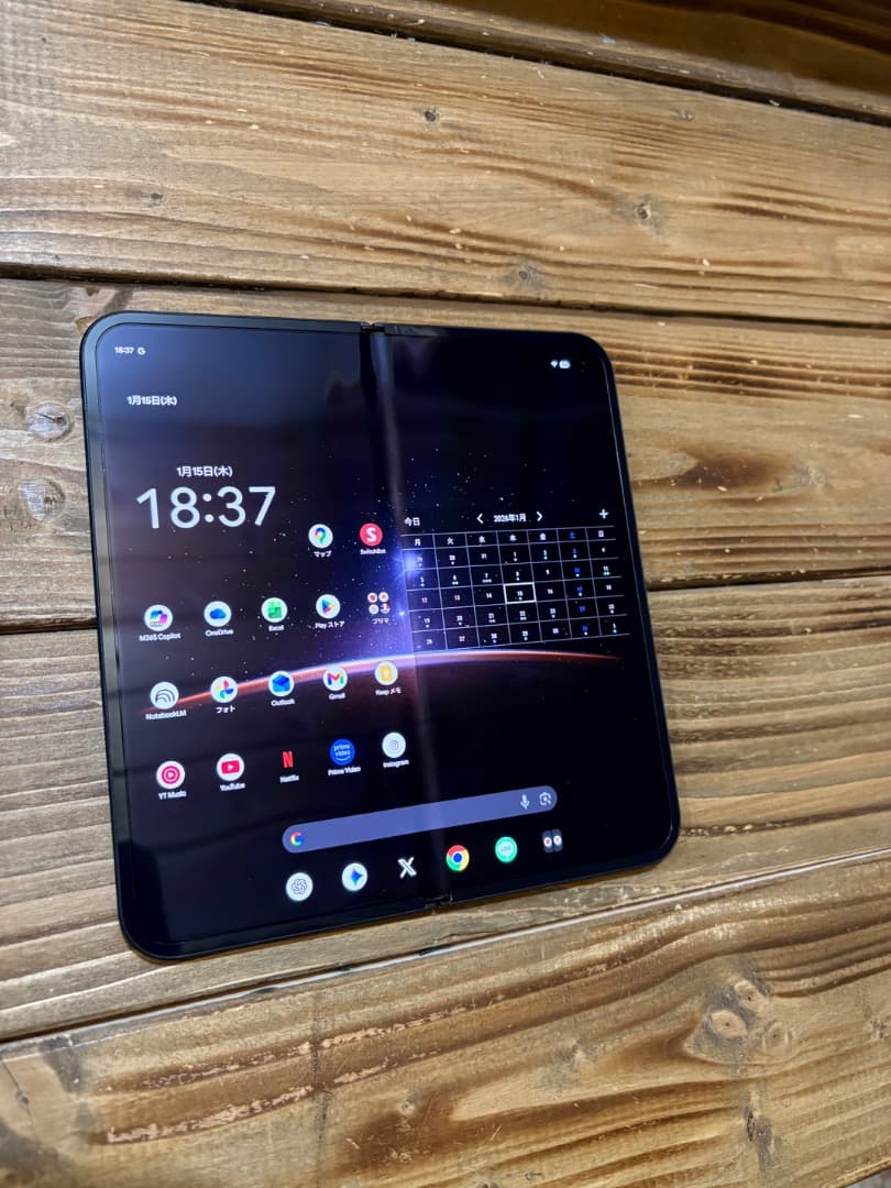 良品 Pixel 9 Pro Fold バッテリー100％ ガラスフィルム付き