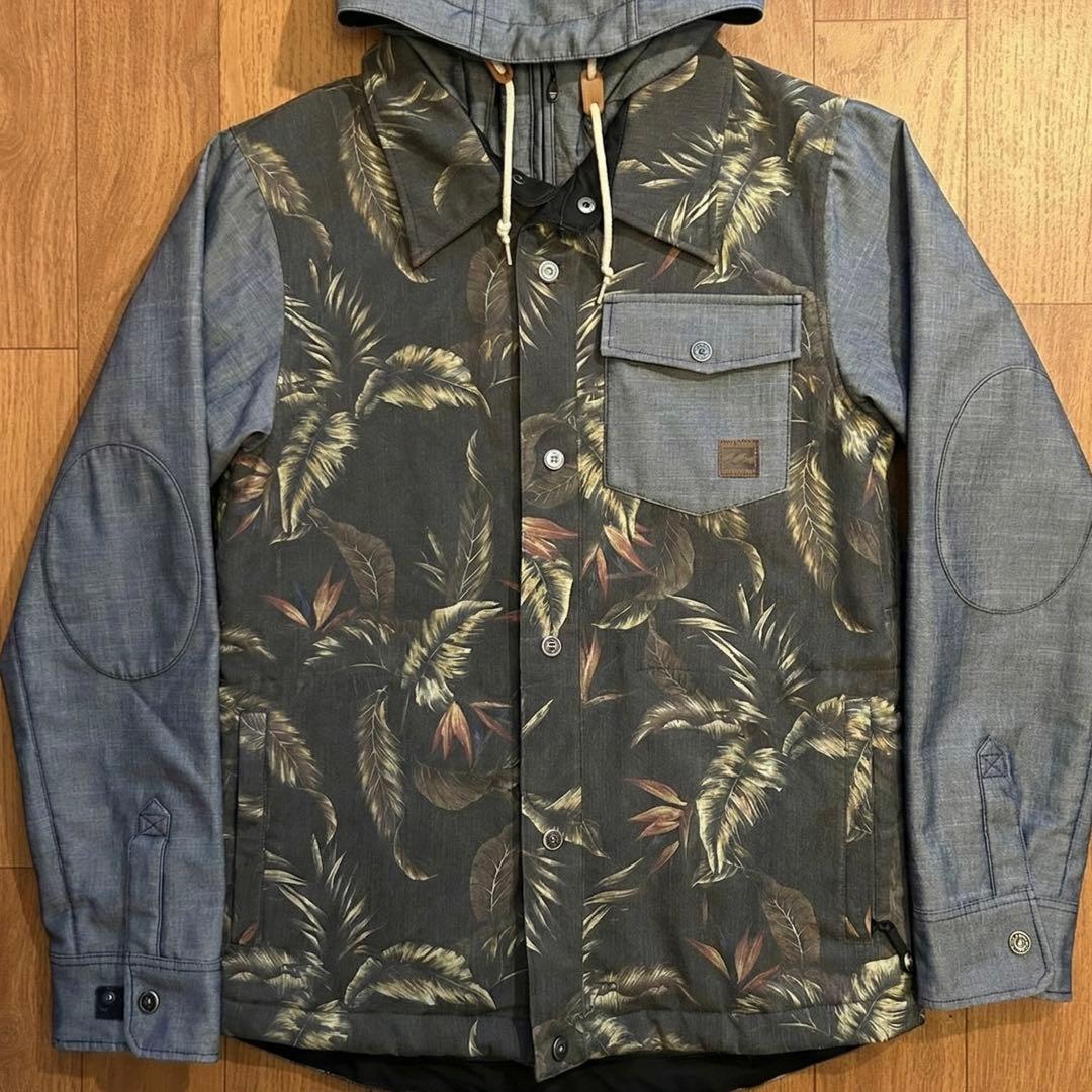 BILLABONG ビラボン スノーボードウェア ボタニカル柄 10K