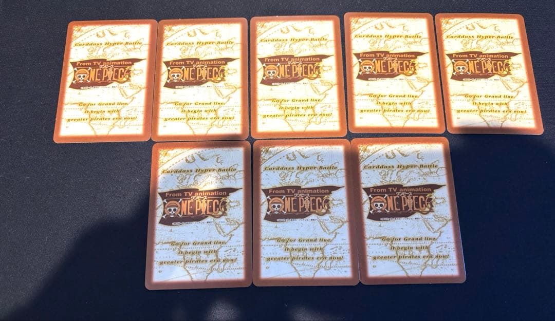 ワンピース　カードダスハイパーバトル⭐︎ジャンプフェスタ2001 8枚セット