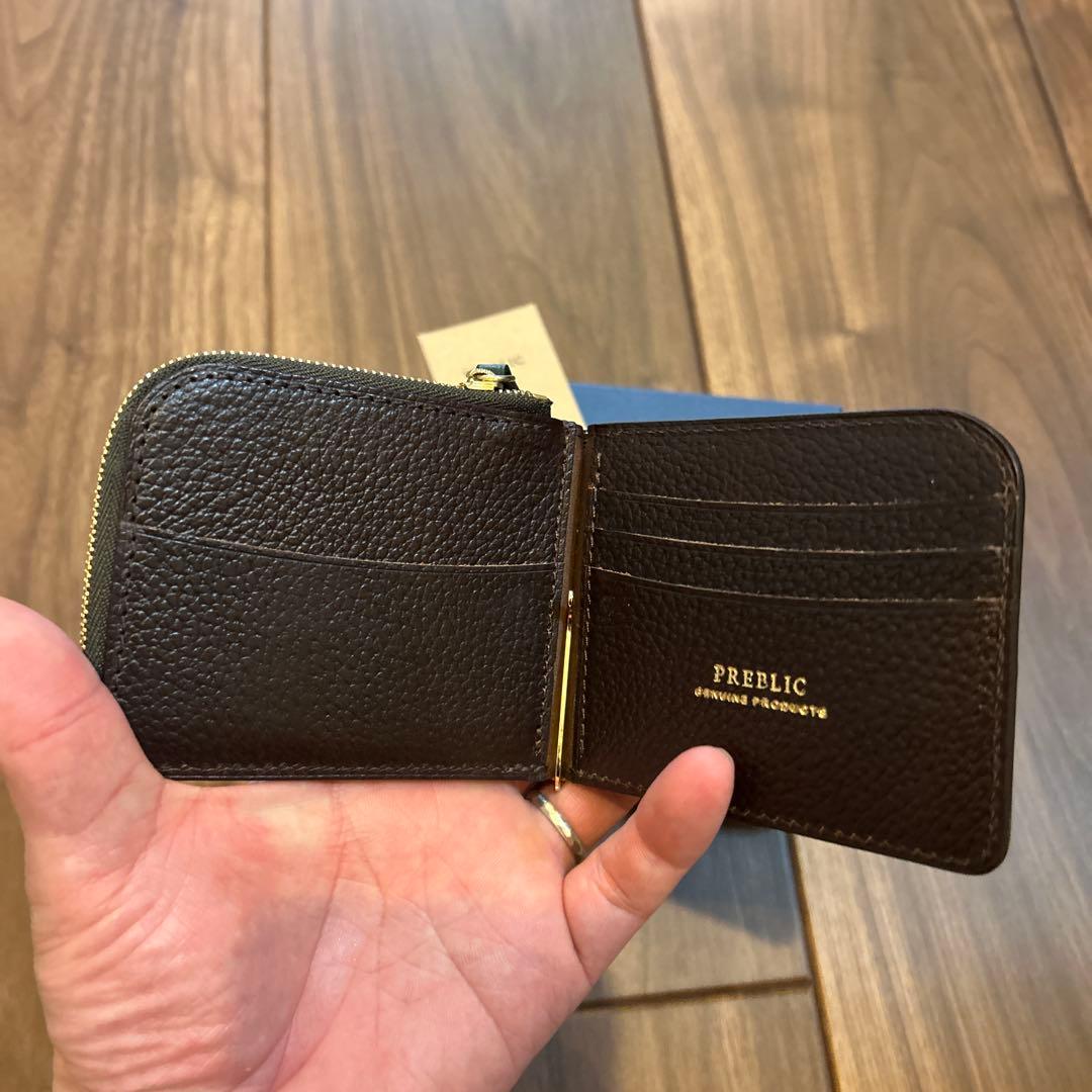 PREBLIC THOMAS マネークリップ　シェルコードバン　プレブリック