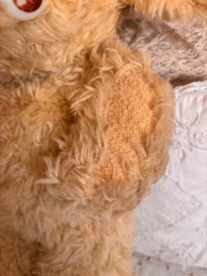 週末迄❤️ 謎の可愛い子　ポンチ目　アンティークベア　ヴィンテージ