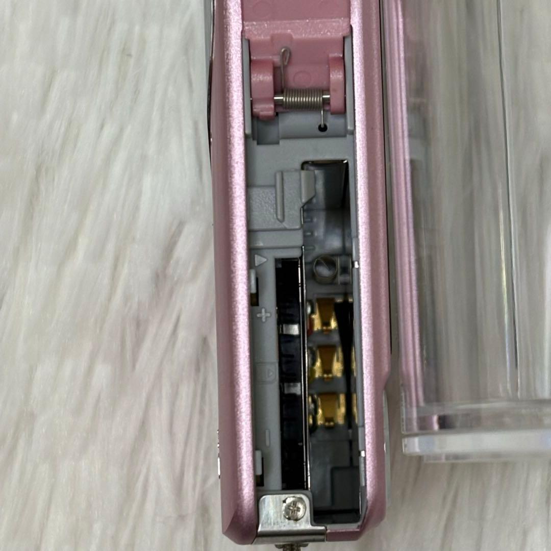CASIO カメラ　エクシリム　EX-Z80 充電器　箱　ピンク コンデジ　可動