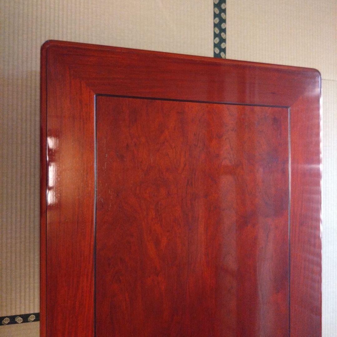 座卓　木製ダークブラウン