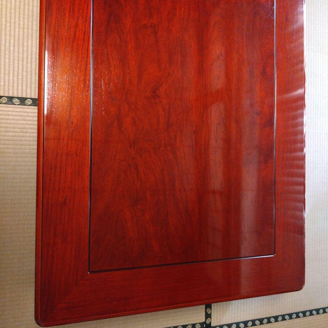 座卓　木製ダークブラウン