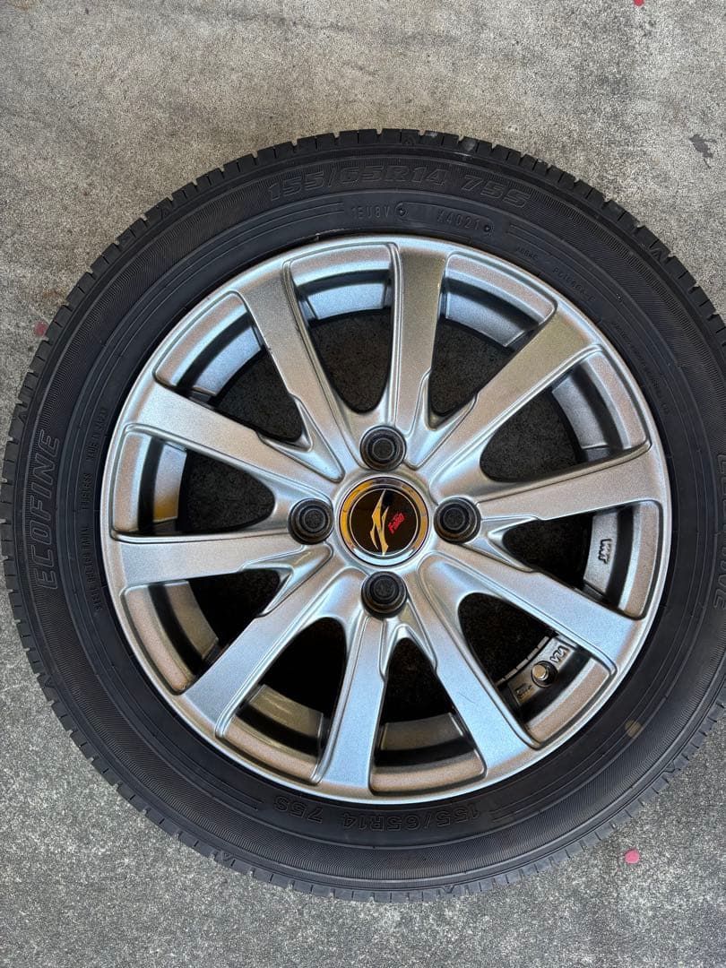 てーボラン 155/65R14 夏タイヤ2本