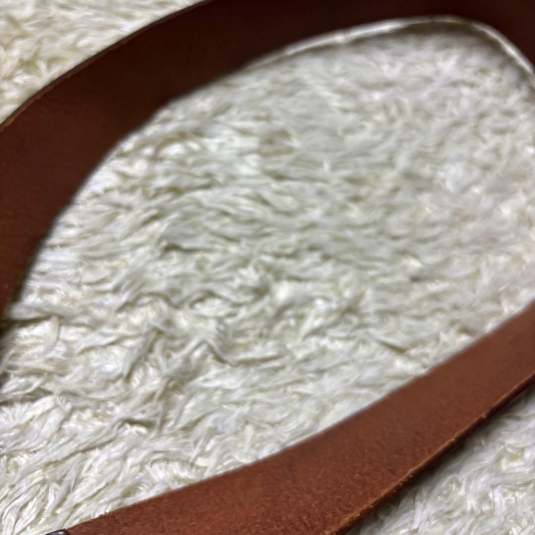 y2k 希少デザイン ドルチェ&ガッバーナ 本革レザー ベルト DG ロゴ