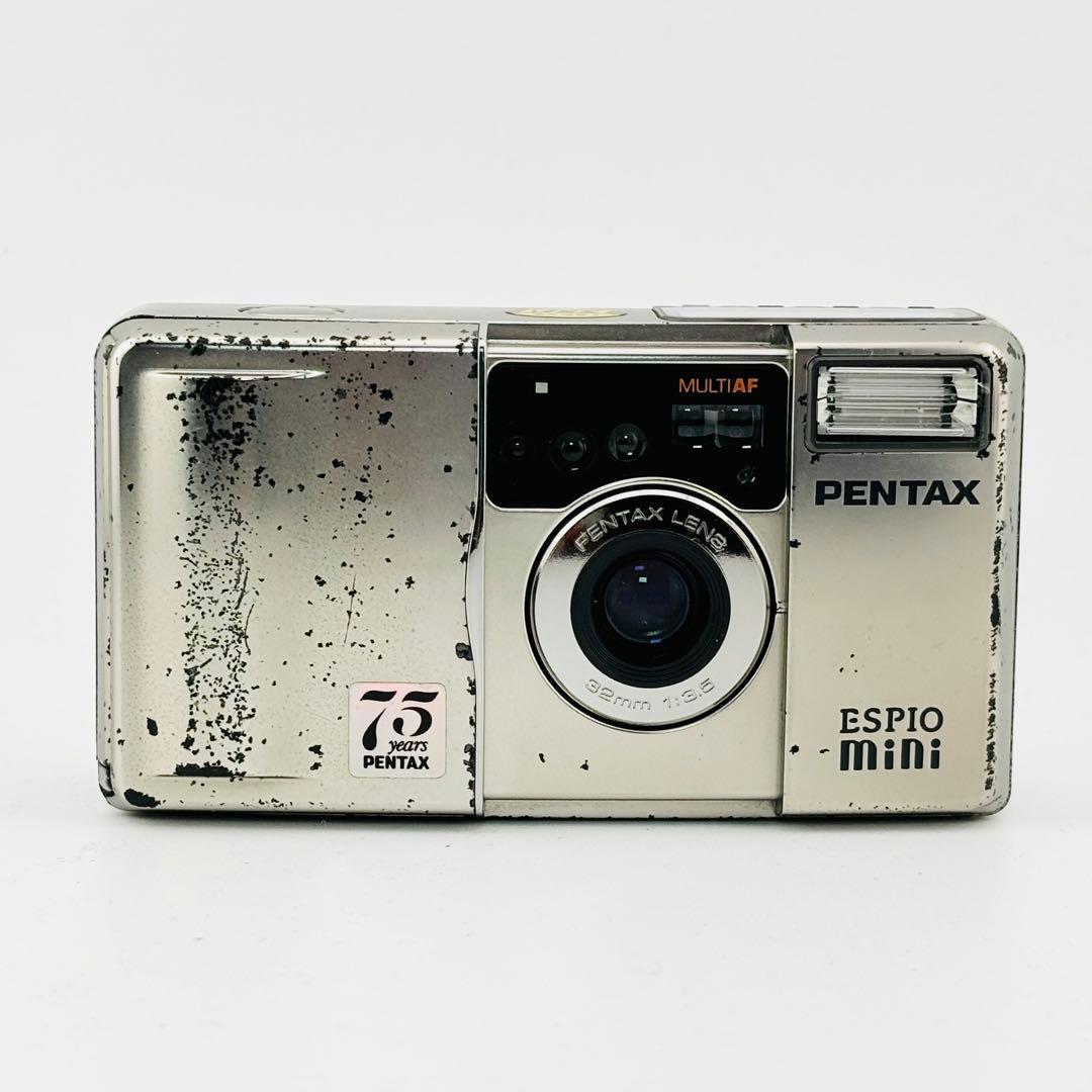 【完動品】　PENTAX ESPIO mini フィルムカメラ　動作確認済み