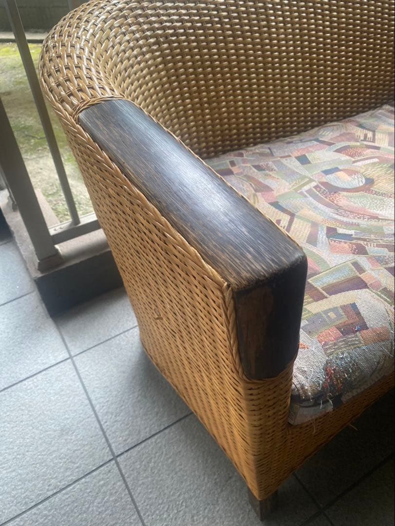 CASABLANCA カサブランカ　ラタンソファ　2人がけソファ　アジアン家具